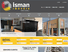 Tablet Screenshot of isman.com.br